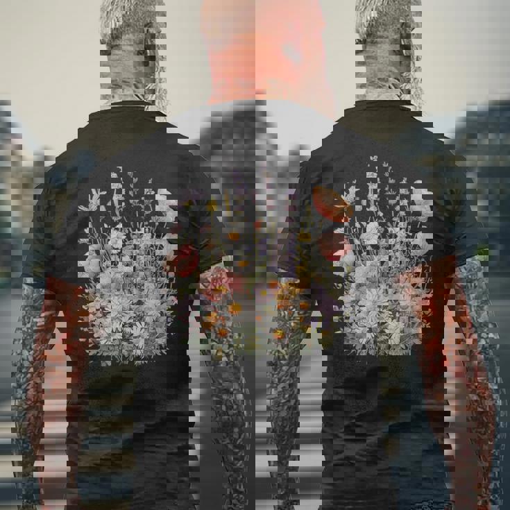 Magliette T Shirt Uomo Fiori Del Bouquet Di Magliette A Fiori Per