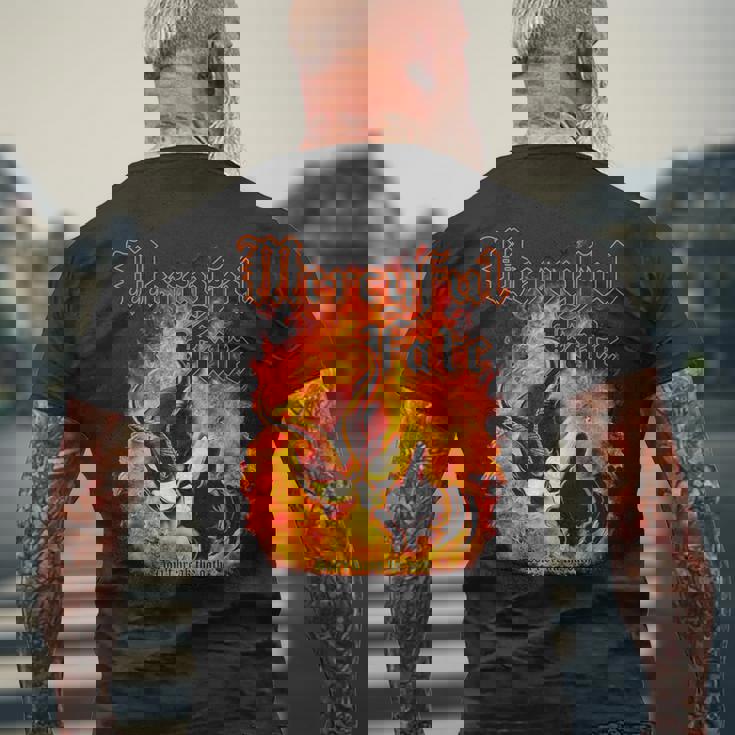 Don't Break The Oath メンズTシャツ バックプリント 高齢者への贈り物