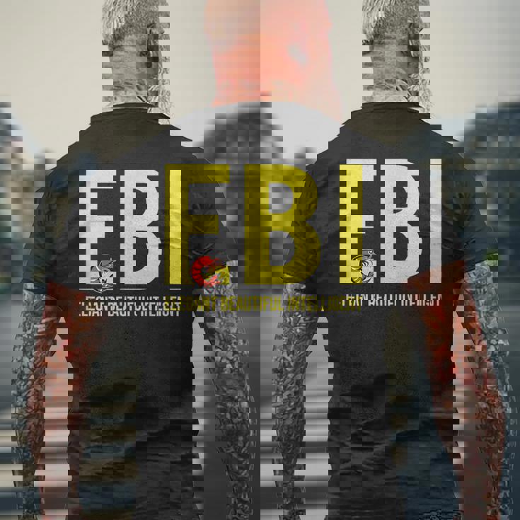 Ebi えび エビ 目の錯覚 騙し絵風 空目 おもしろ ネタ ギャグ ジョーク ウケ狙い ツッコミ待ち メンズTシャツ バックプリント 高齢者への贈り物