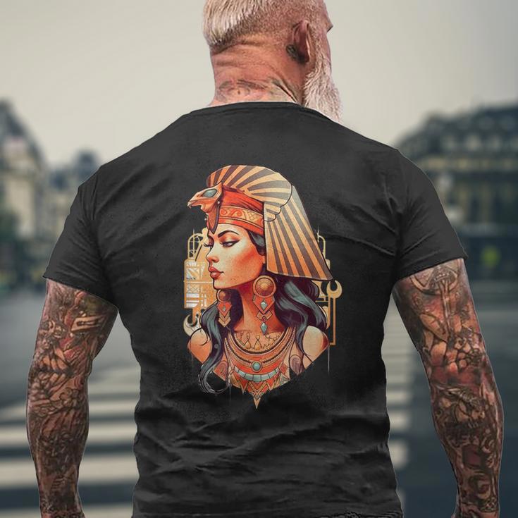 Egipto Reina Cleopatra Camiseta Hombre Estampado Espalda Regalos para ancianos