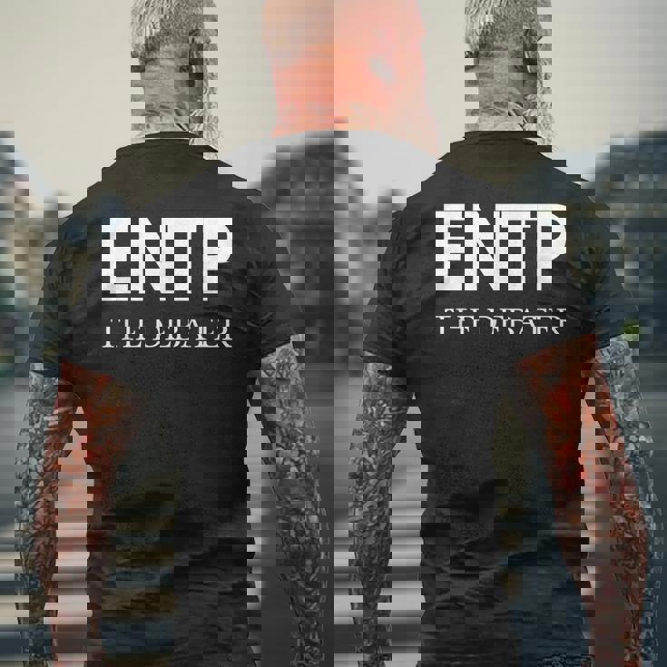 Entp ザ・ディベイター Entp メンズTシャツ バックプリント 高齢者への贈り物