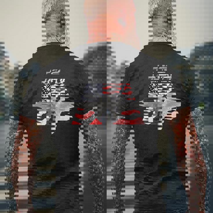 F-22 ラプター メンズTシャツ バックプリント 高齢者への贈り物