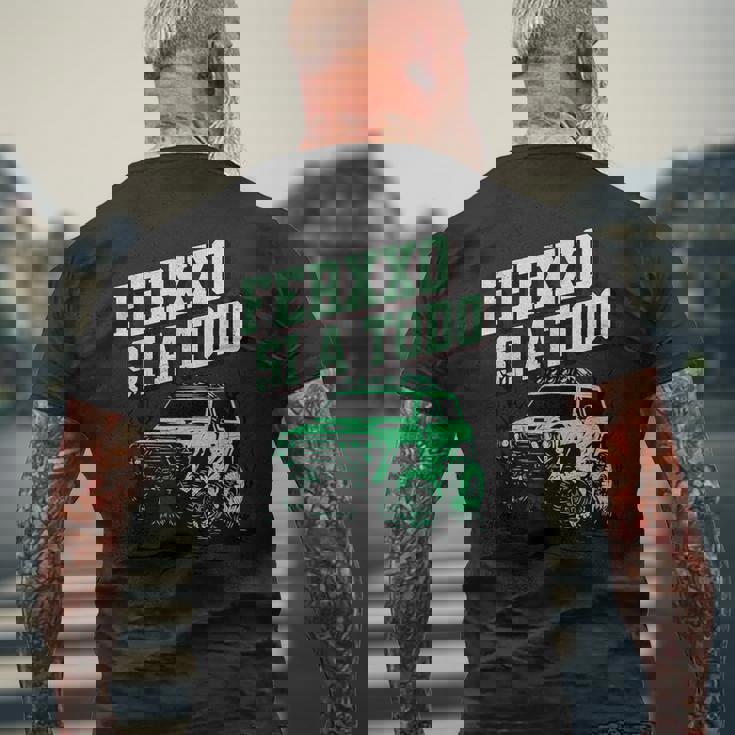 Ferxxoi A Todo オフロードアドベンチャー メンズTシャツ バックプリント 高齢者への贈り物