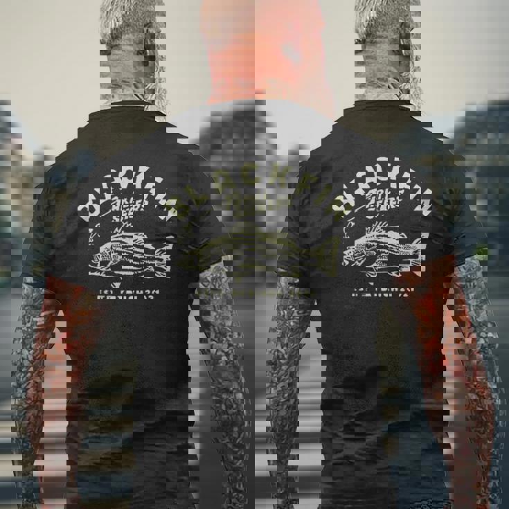 Fineabass ヒラスズキ メンズTシャツ バックプリント 高齢者への贈り物