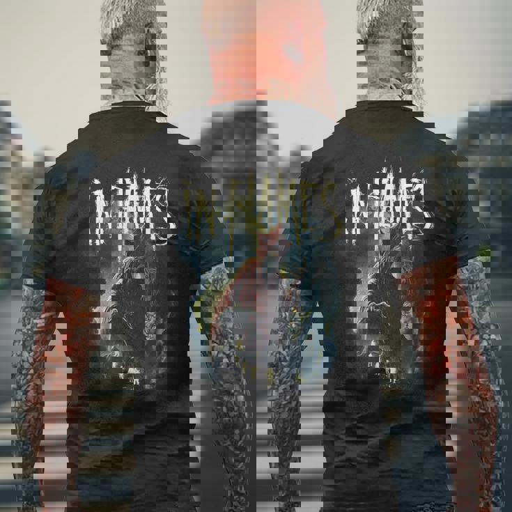 Foregone カバー メンズTシャツ バックプリント 高齢者への贈り物