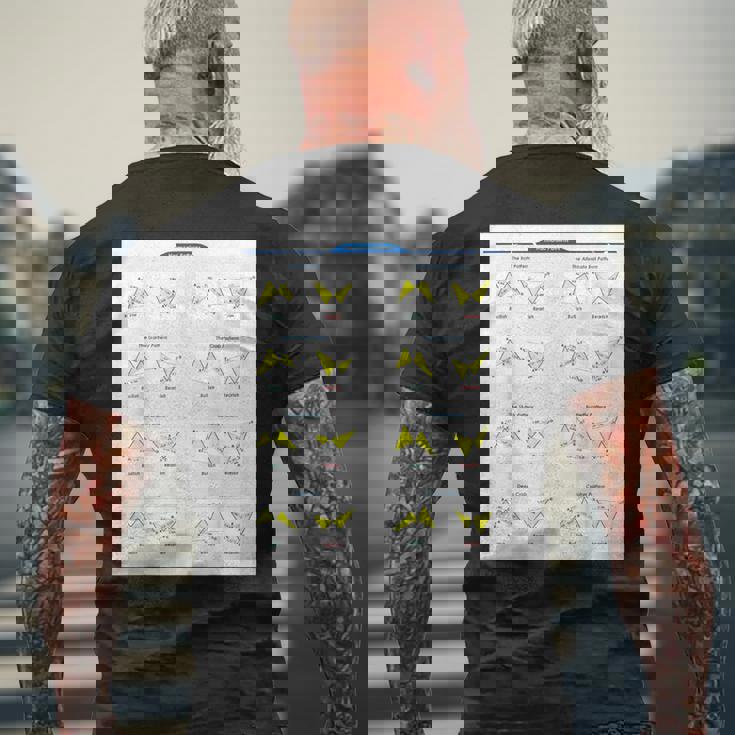 Fox Trading ハーモニックパターン メンズTシャツ バックプリント 高齢者への贈り物