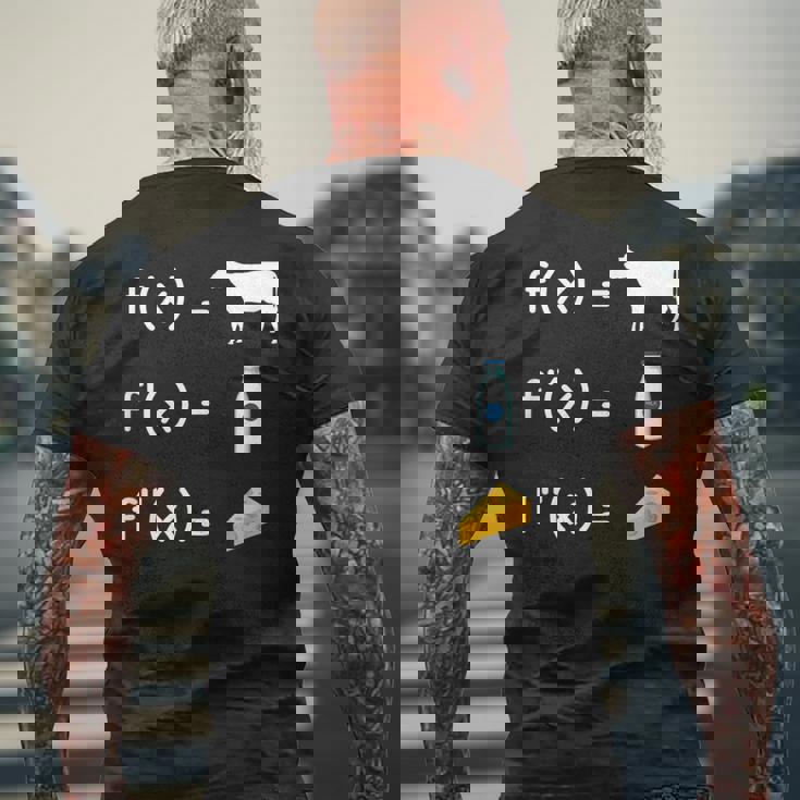 FX F'x F''x 関数 微分 微分積分 微分方程式 導関数 積分法 積分証明 数学好き メンズTシャツ バックプリント 高齢者への贈り物