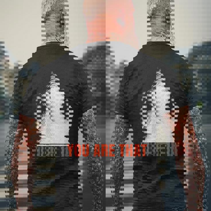 Ganesha ガネーシャ You Are That メンズTシャツ バックプリント 高齢者への贈り物