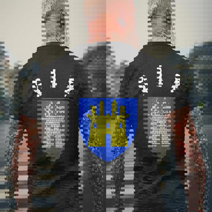 Gap Coat Of Arms 旗 フットボール メンズTシャツ バックプリント 高齢者への贈り物