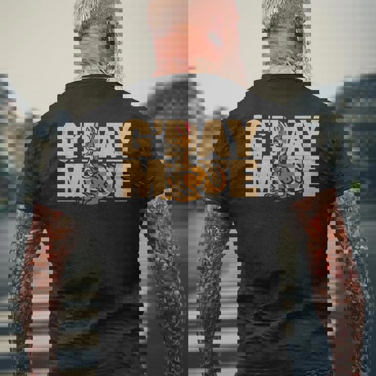 Gday Mate Australia Australian Rugby Top Aussie Day メンズTシャツ バックプリント 高齢者への贈り物