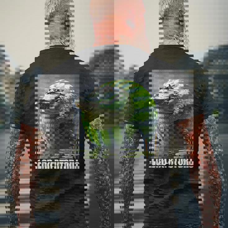 Glorbo Fruttodrillo イタリアンブレインロットミーム メンズTシャツ バックプリント 高齢者への贈り物