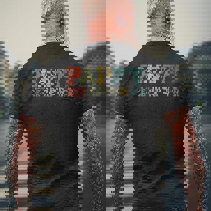 Golf Pappy 父の日用 Best Pappy By Par メンズTシャツ バックプリント 高齢者への贈り物