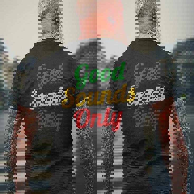 Goodounds レゲエ音楽祭 バンドシャツ メンズTシャツ バックプリント 高齢者への贈り物