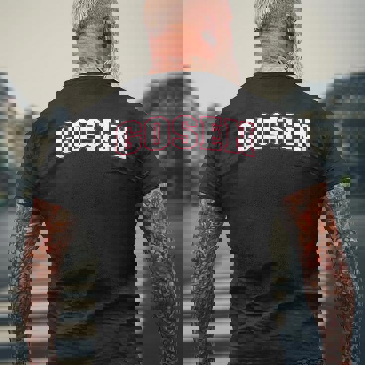 Gosen Japan Nihon 日本 ゴセン Gosen メンズTシャツ バックプリント 高齢者への贈り物