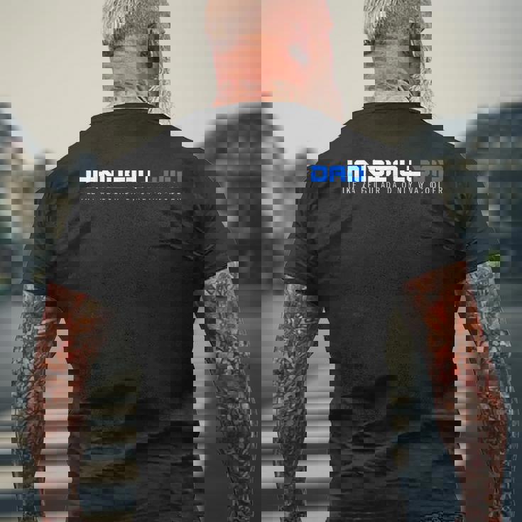 Handball Dad Only Way クーラー ハンドボール ファニースポーツ メンズTシャツ バックプリント 高齢者への贈り物