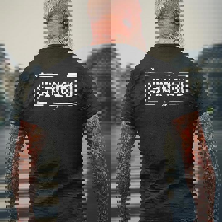 Hang Ten サーフボード サーフィン メンズTシャツ バックプリント 高齢者への贈り物