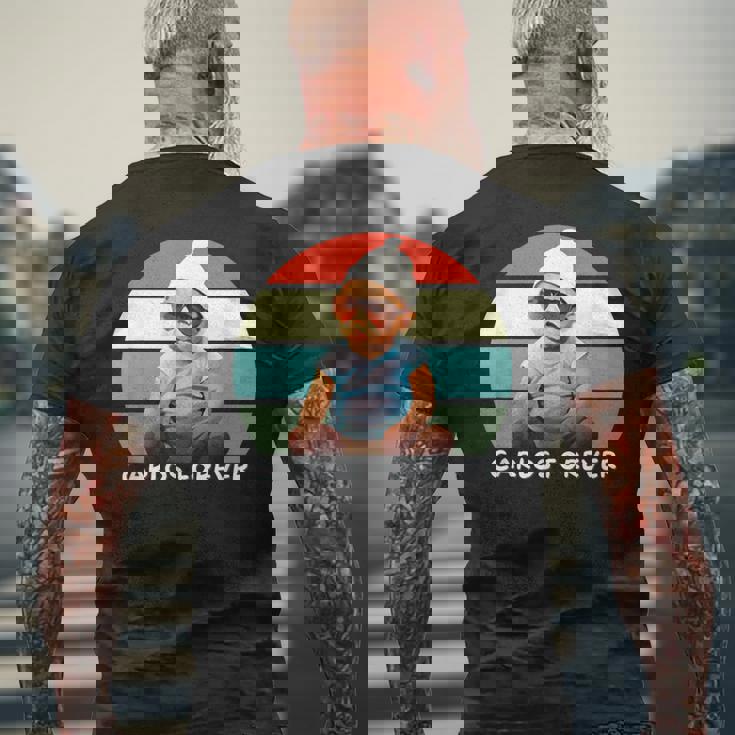 Hangover Movie Carlos ファーストネームシャツ クラシックシネマtシャツ メンズTシャツ バックプリント 高齢者への贈り物