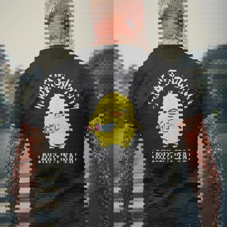 I Havetability Totab メンズTシャツ バックプリント 高齢者への贈り物