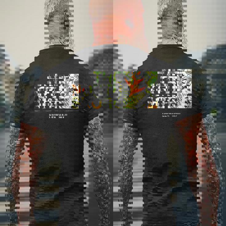 Hawaii Northhore Haleiwa バードオブパラダイス メンズTシャツ バックプリント 高齢者への贈り物