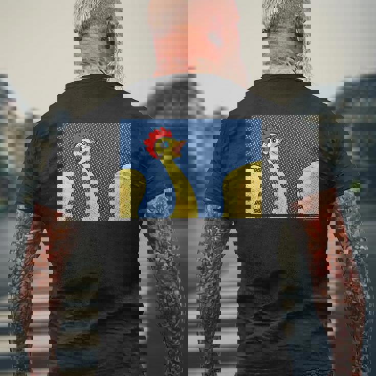 Heroes Hinotori Ctezuka Productions メンズTシャツ バックプリント 高齢者への贈り物