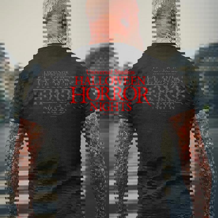 Hhn チャッキー ユニバーサル モンスター フロント&バック メンズTシャツ バックプリント 高齢者への贈り物