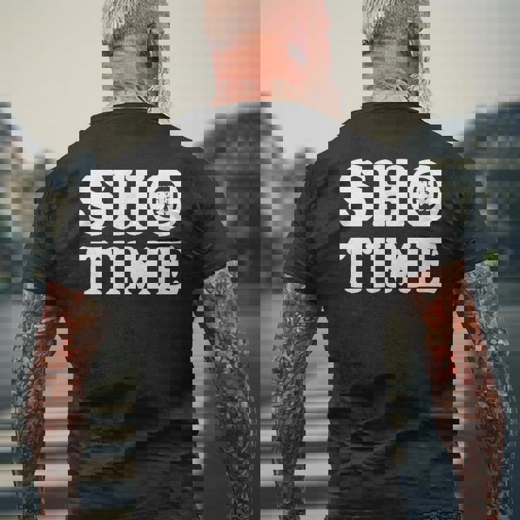 Theho-Time 翔タイム メンズTシャツ バックプリント 高齢者への贈り物