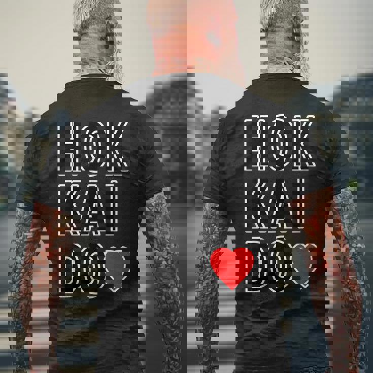 Hokkaido 北海道・ハート【I Love アイラブ】大きな文字【47都道府県】ジモtティ グッズ お土産 面白 メンズTシャツ バックプリント 高齢者への贈り物