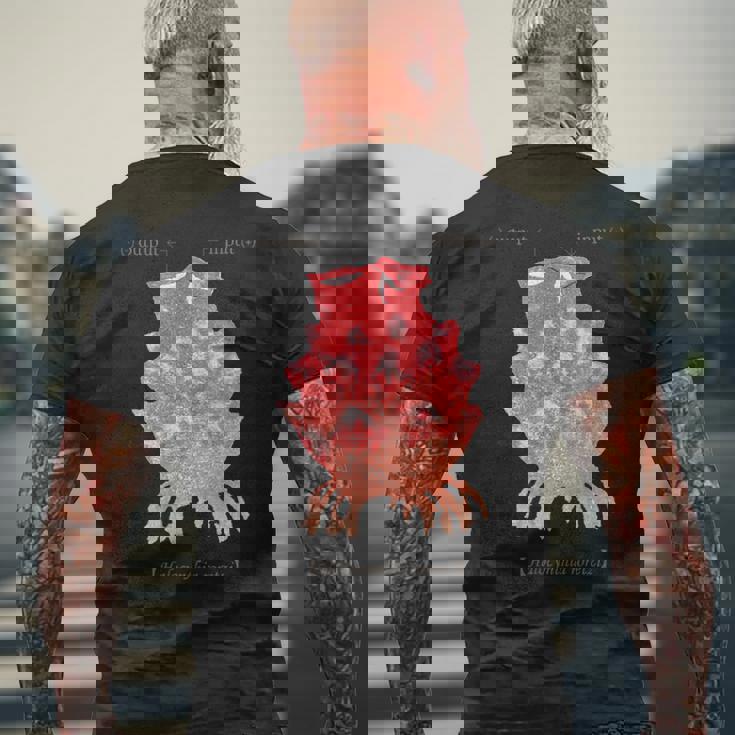 Hoya -海潮吹き- メンズTシャツ バックプリント 高齢者への贈り物