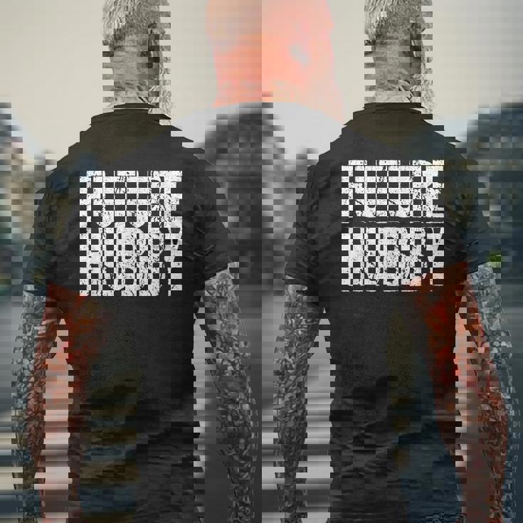 Husband To Be メンズTシャツ バックプリント 高齢者への贈り物