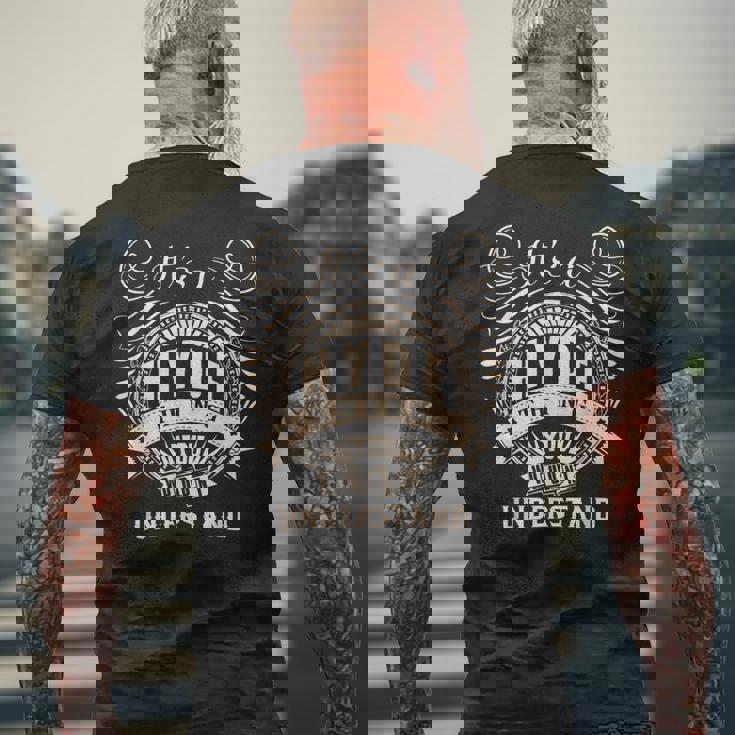 Hyde の商品だよあなたにはわからないだろうギフト メンズTシャツ バックプリント 高齢者への贈り物