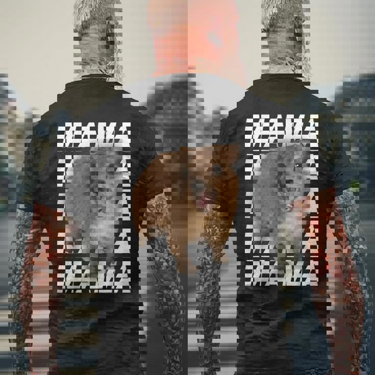 Hyrax ケープハイラックス メンズTシャツ バックプリント 高齢者への贈り物