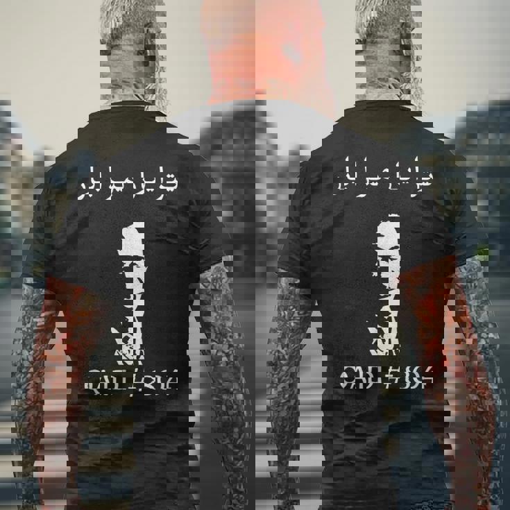 Imran Khan Qaidi 804 Hope Absolute Not Pti メンズTシャツ バックプリント 高齢者への贈り物