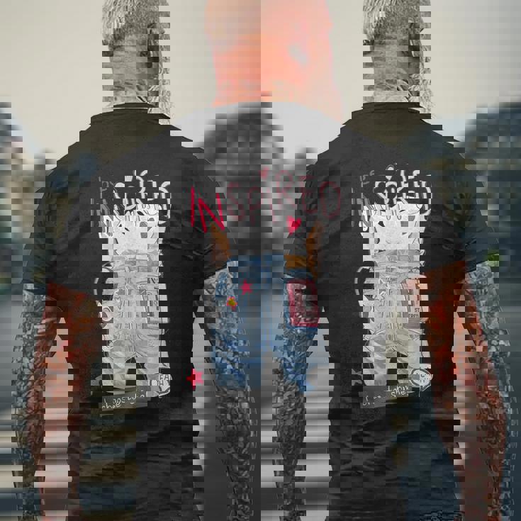 Be Inspired デニム レトロ I Choose Tohine ガールズ グラフィック メンズTシャツ バックプリント 高齢者への贈り物