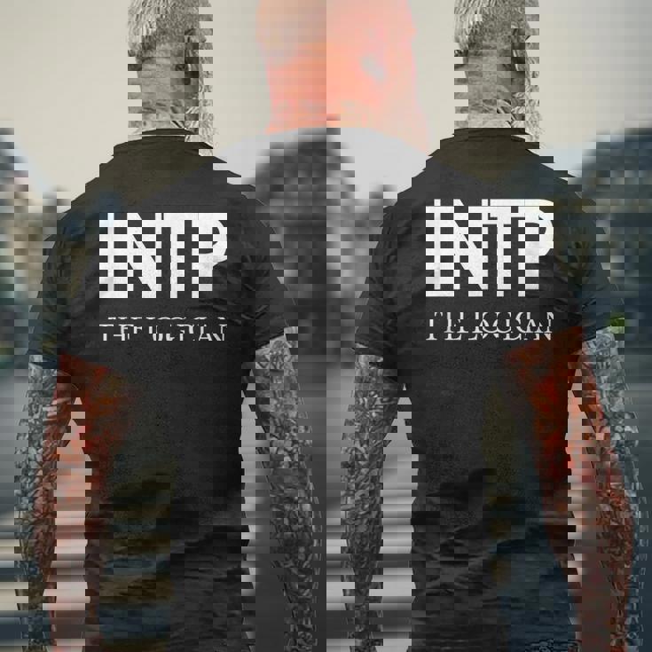 Intp ロジシャン Intp メンズTシャツ バックプリント 高齢者への贈り物