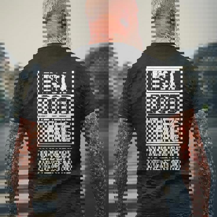 It's A Dod Thing You Wouldn't Understand First Name Nickname メンズTシャツ バックプリント 高齢者への贈り物