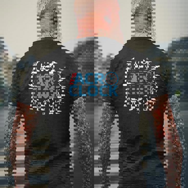 It's Acro O Clock メンズTシャツ バックプリント 高齢者への贈り物