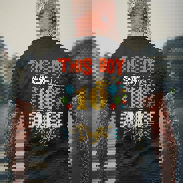 It's My 10Th Birthday シャツ ダブルディジット 10歳 男の子 メンズTシャツ バックプリント 高齢者への贈り物