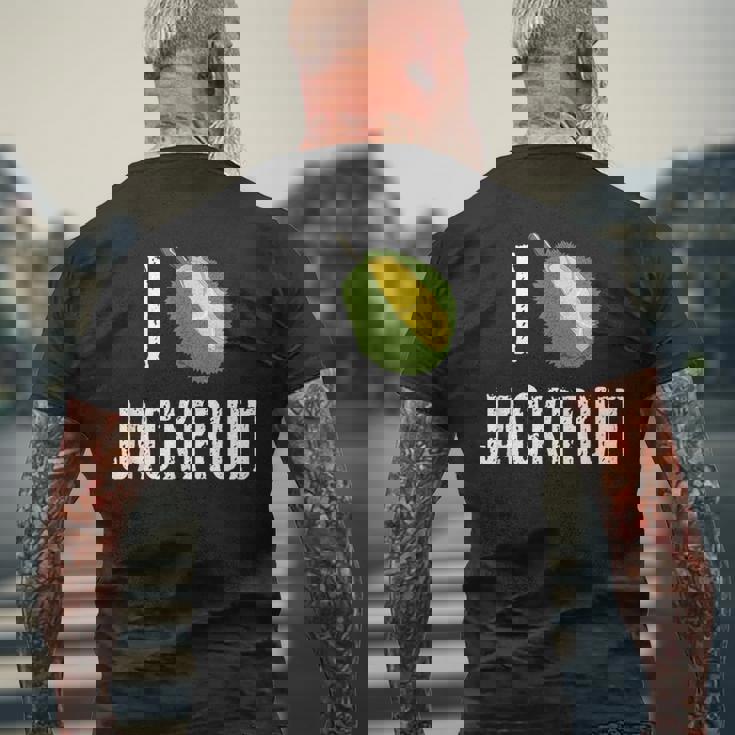 Jackfruit ビーガン ベジタリアン ジャック フルーツ 植物 フード ダイエット ケト メンズTシャツ バックプリント 高齢者への贈り物