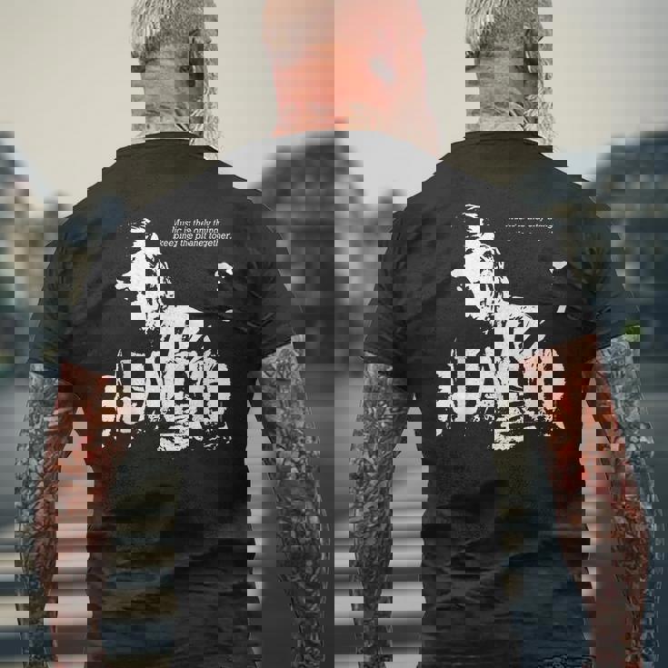 Jaco Jazz Wisdom Bassist ミュージシャン 1色 メンズTシャツ バックプリント 高齢者への贈り物