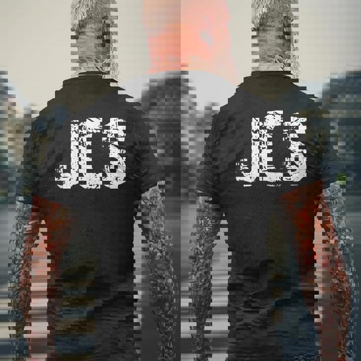 Jcs メンズTシャツ バックプリント 高齢者への贈り物