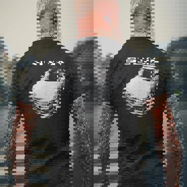 Jdm Car13 240 180 ドリフトマシン K's Aero メンズTシャツ バックプリント 高齢者への贈り物