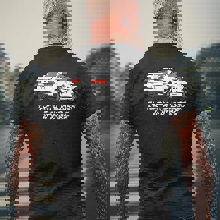 Jdm Mr2w20 おれは馬を後ろに持った メンズTシャツ バックプリント 高齢者への贈り物