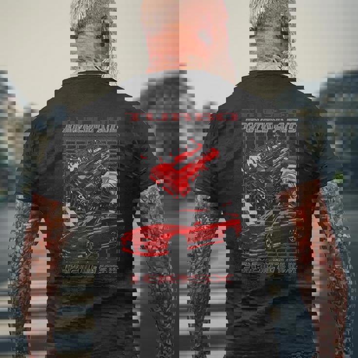 Jdm13 180Sx ターボ メンズTシャツ バックプリント 高齢者への贈り物