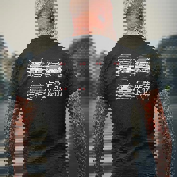 Jdmintage Gt R Legendarykyline メンズTシャツ バックプリント 高齢者への贈り物