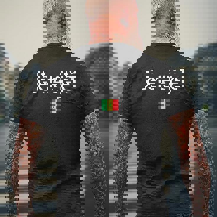 Jerejef メンズTシャツ バックプリント 高齢者への贈り物