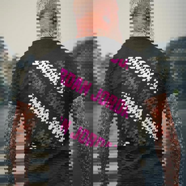Jordanカモ柄ピンクカモフラージュ メンズTシャツ バックプリント 高齢者への贈り物