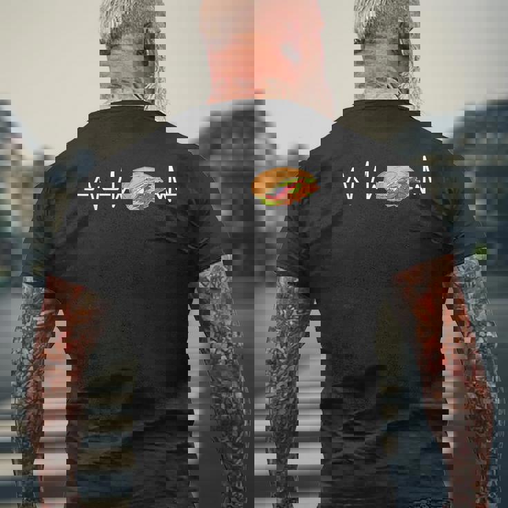 Kebab ハートビートケバブギフト ケバブ メンズTシャツ バックプリント 高齢者への贈り物