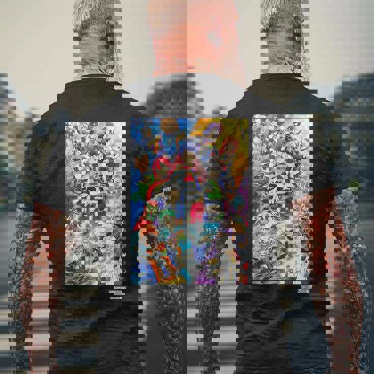 King Of Prism Alltars -プリズムショーベストテン- デザインa メンズTシャツ バックプリント 高齢者への贈り物