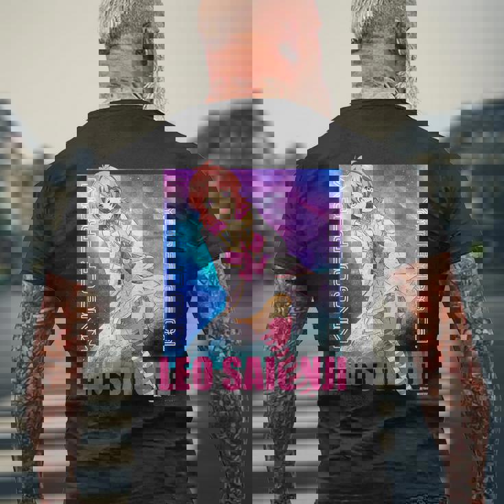 King Of Prism-Your Endless Call- キービジュアル レオ メンズTシャツ バックプリント 高齢者への贈り物