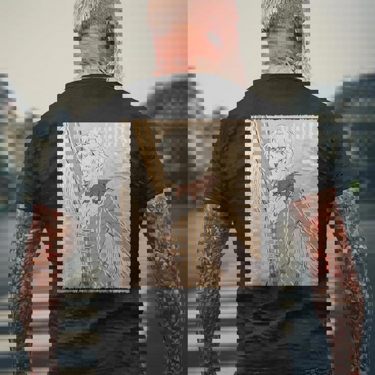 King Of Prism-Your Endless Call- 聖 メンズTシャツ バックプリント 高齢者への贈り物